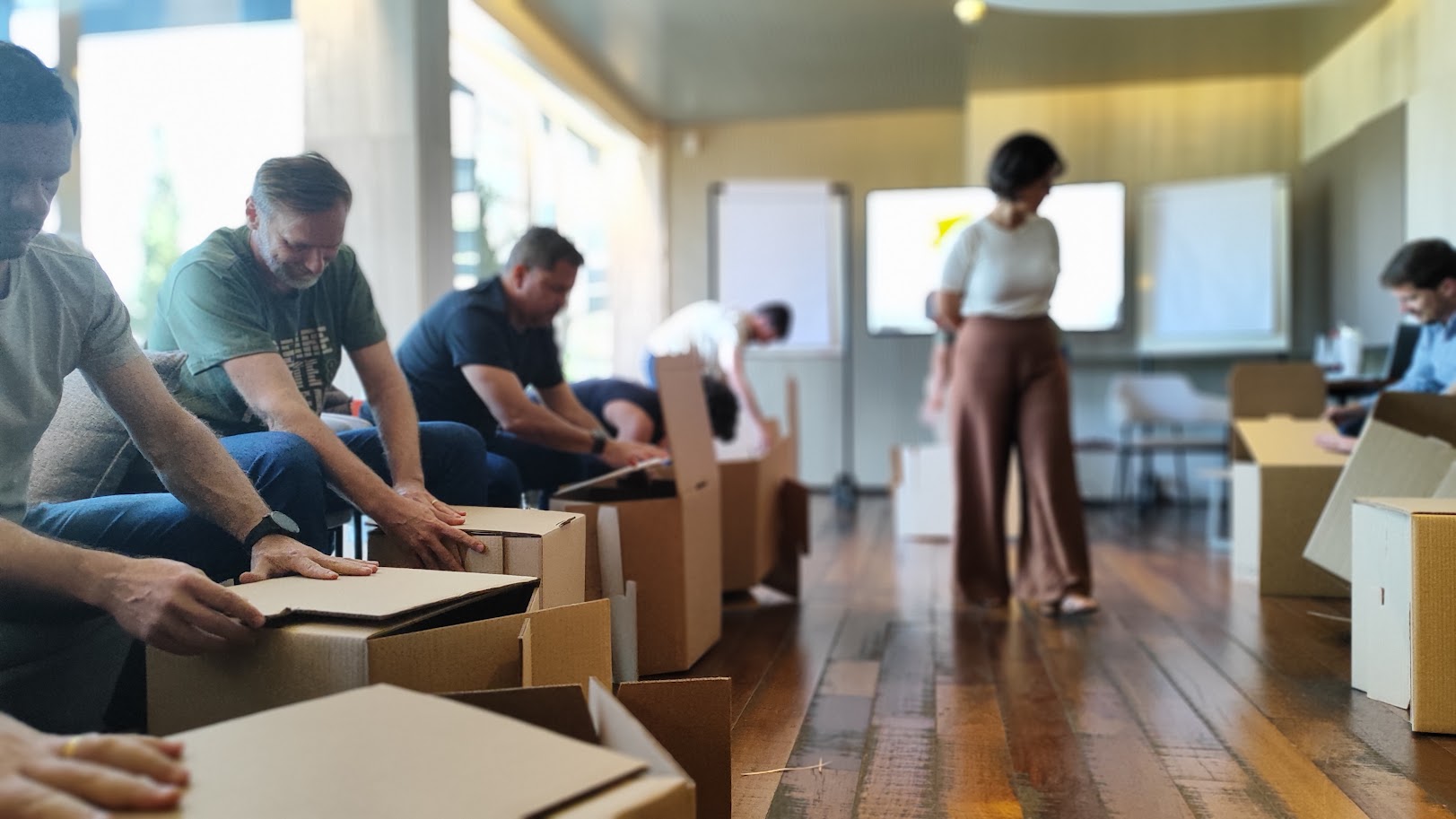 Atividade de accountability em workshop — Aldeia Incompany